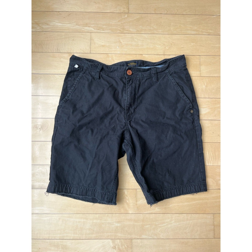 CPO Provisions Black Shorts 34 Frayed Hem‎